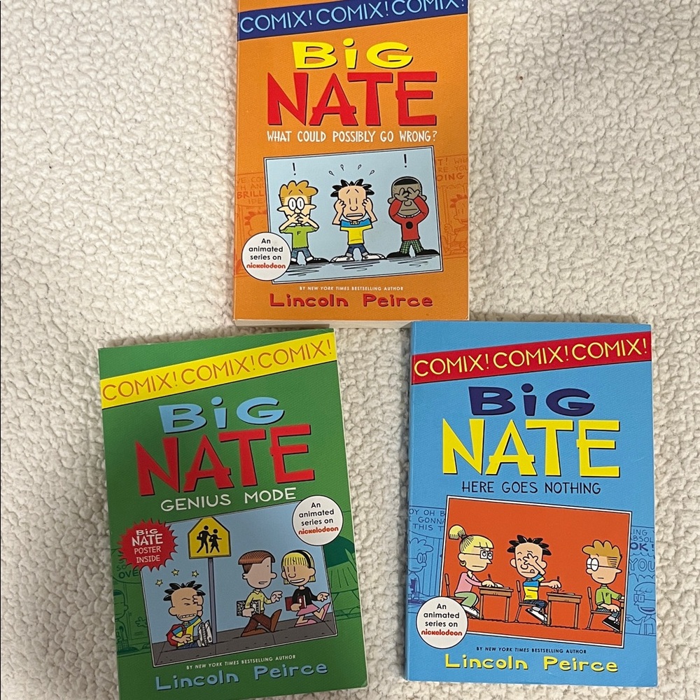 Big Nate Comic Book Set